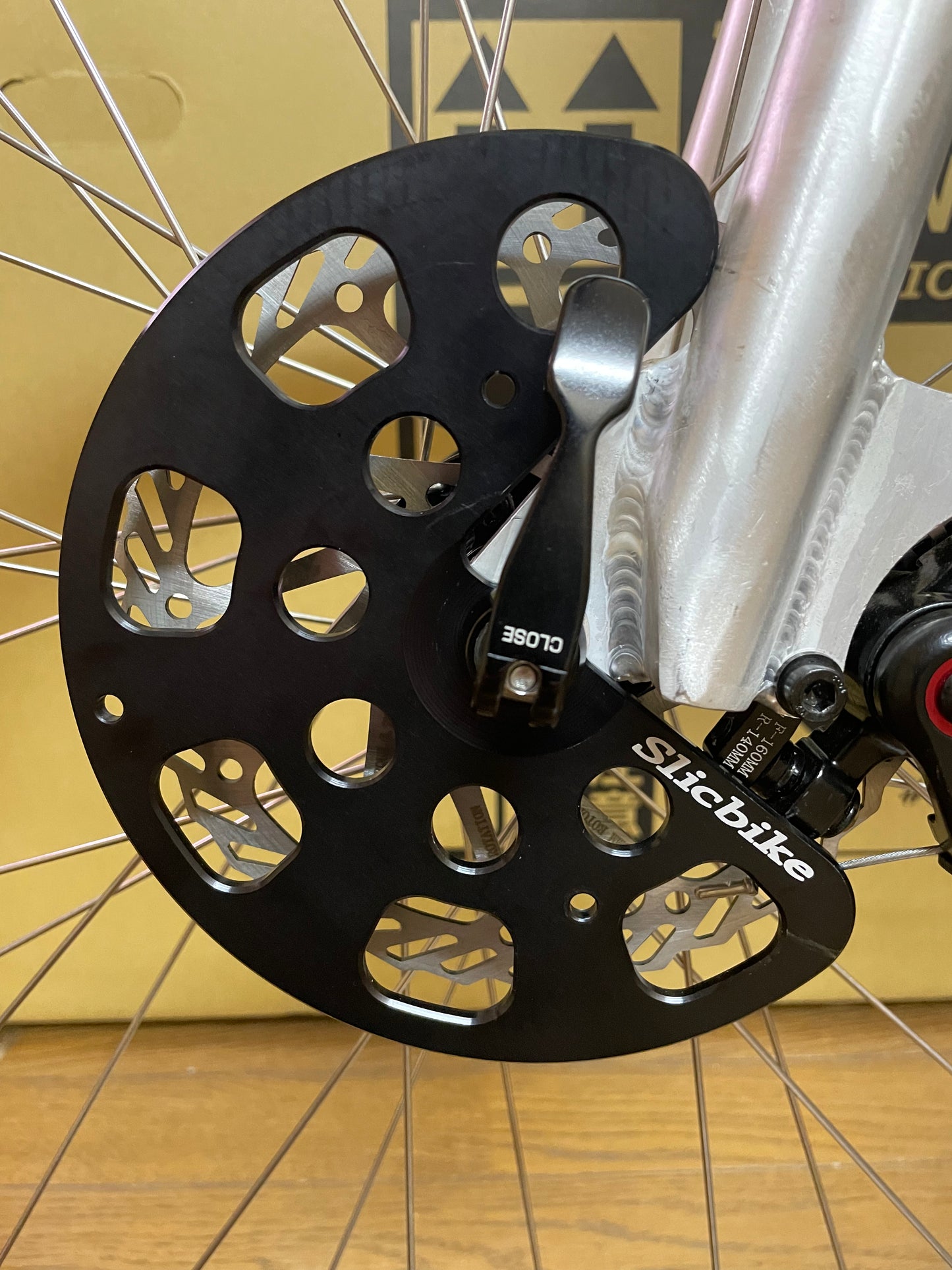A7075 Super Duralumin CNC Rotor Guard by Slic from Osaka