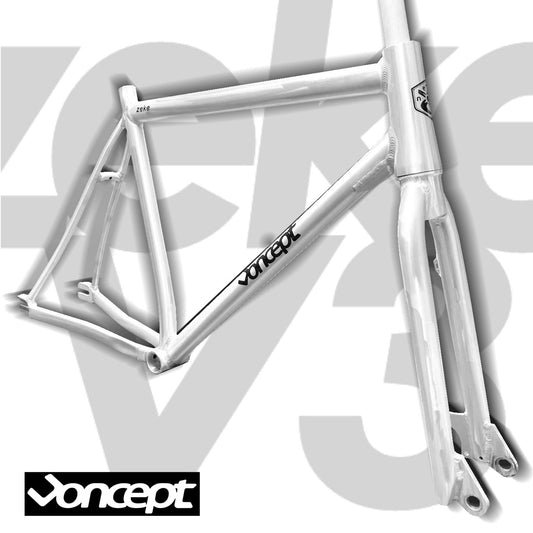 Koncept Bike Polo Frame 'zeke' V3 w/front fork オリジナルバイクポロ専用フレーム/フォークセット_ジックV3