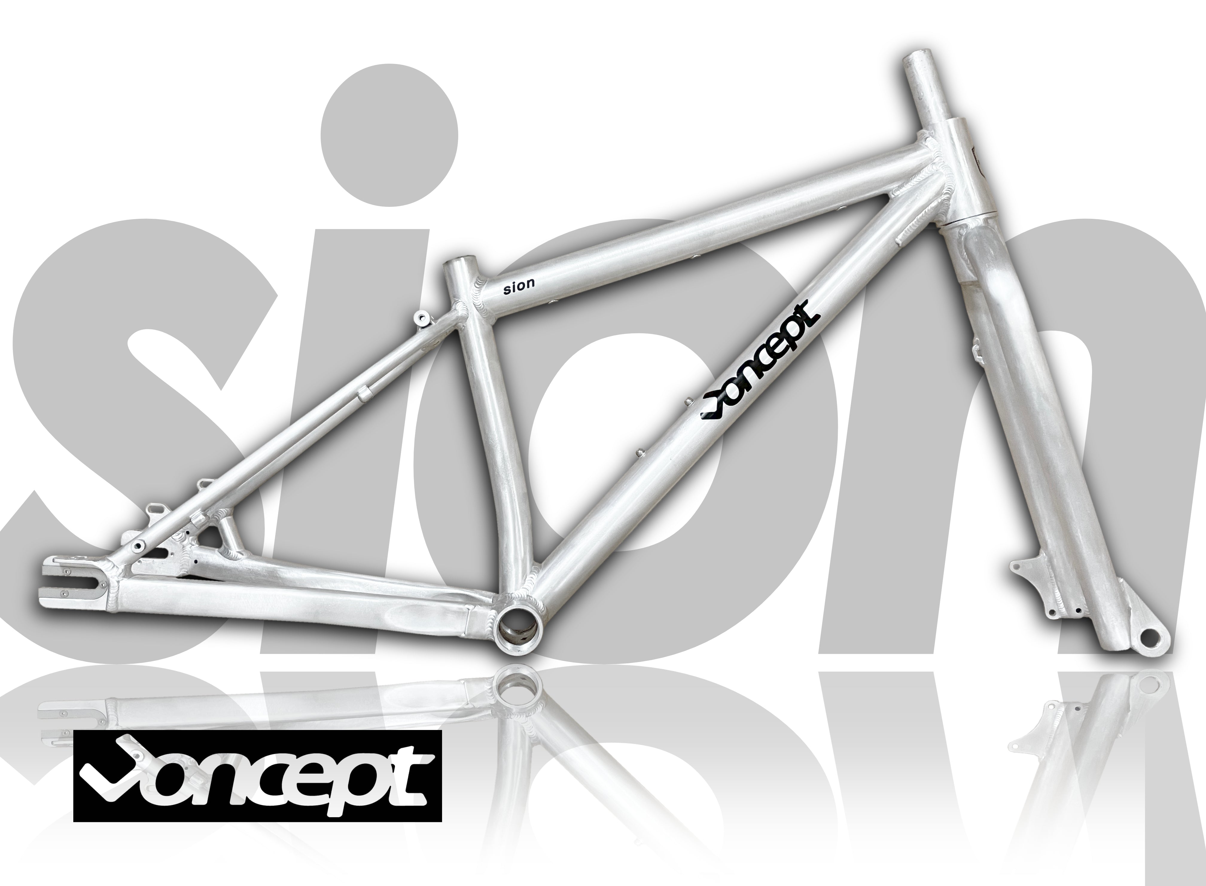 Koncept Bike Polo Frame 'sion' w/front fork オリジナルバイクポロ専用フレーム/フォークセット_サイオン