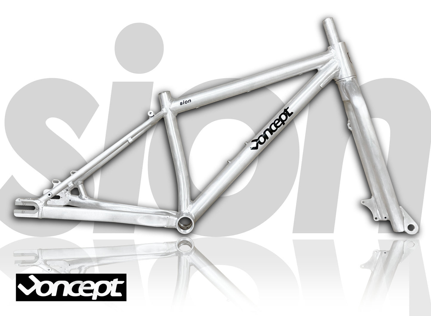 Koncept Bike Polo Frame 'sion' w/front fork ｵﾘｼﾞﾅﾙﾊﾞｲｸﾎﾟﾛ専用ﾌﾚｰﾑ/ﾌｫｰｸｾｯﾄ_ｻｲｵﾝ