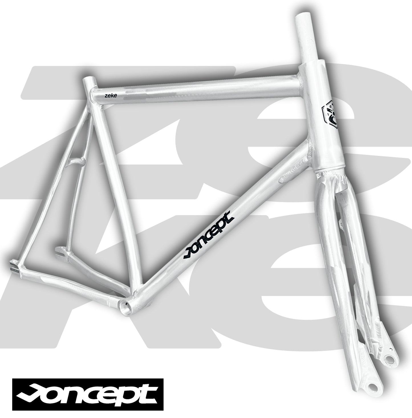 Koncept Bike Polo Frame 'zeke' V3.5_DB w/front fork ｵﾘｼﾞﾅﾙﾊﾞｲｸﾎﾟﾛ専用ﾌﾚｰﾑ/ﾌｫｰｸｾｯﾄ_ｼﾞｯｸ V3.5_DB